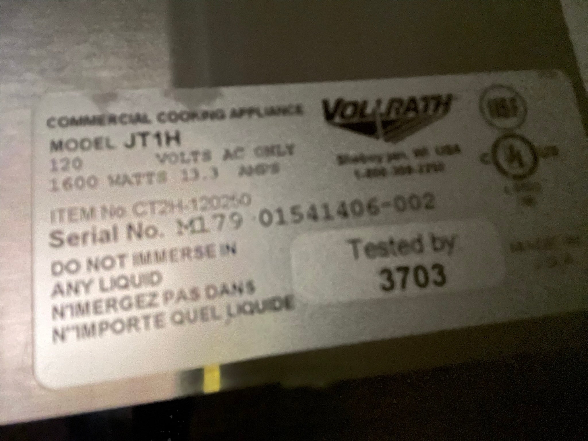 Thumbnail - Vollrath JT1H Conveyor Toaster