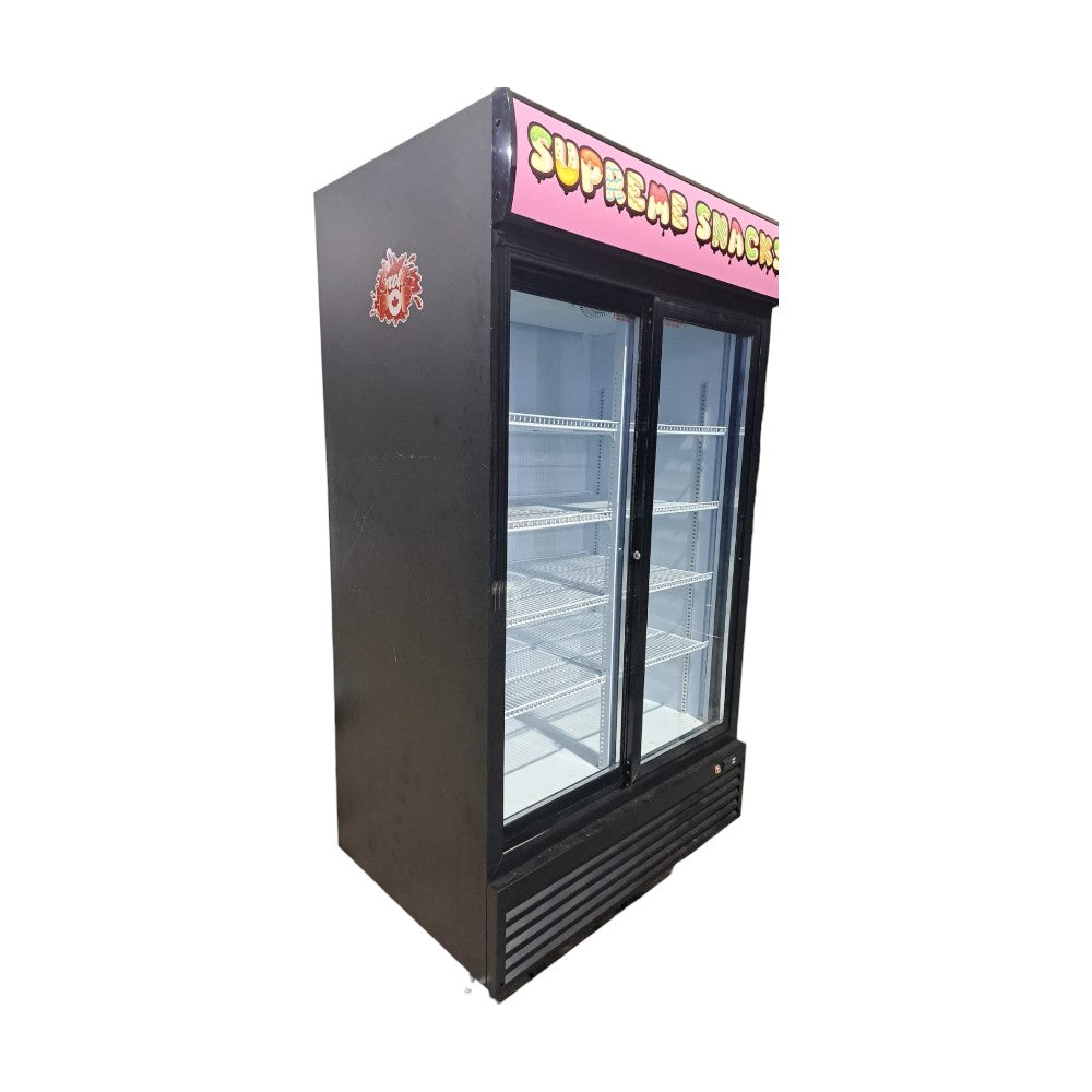 EFI SS-P1150WA-B Double Glass Door Refrigerator