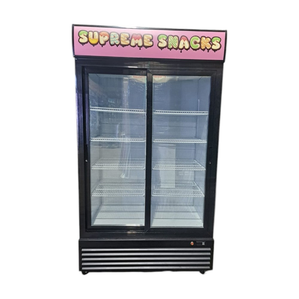 EFI SS-P1150WA-B Double Glass Door Refrigerator