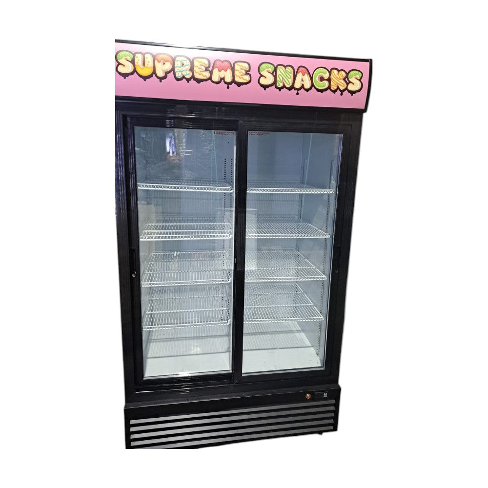 EFI SS-P1150WA-B Double Glass Door Refrigerator