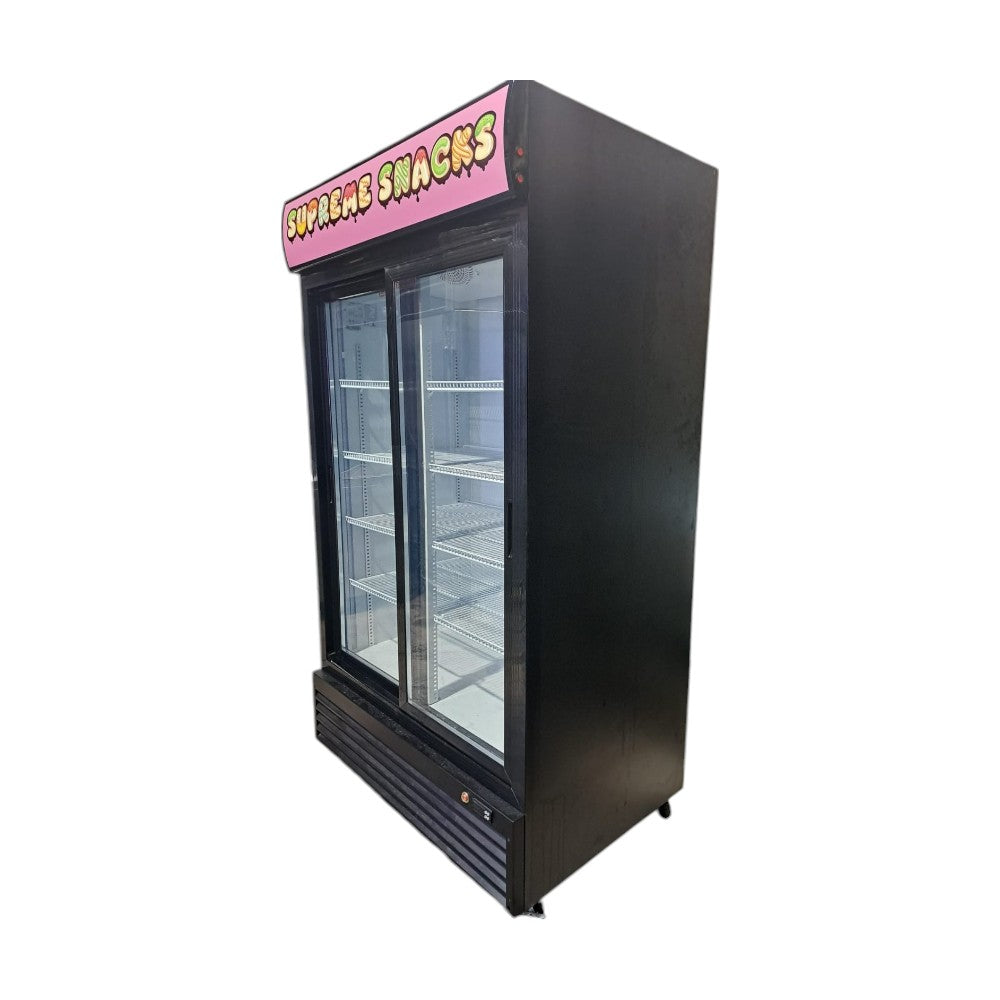 EFI SS-P1150WA-B Double Glass Door Refrigerator