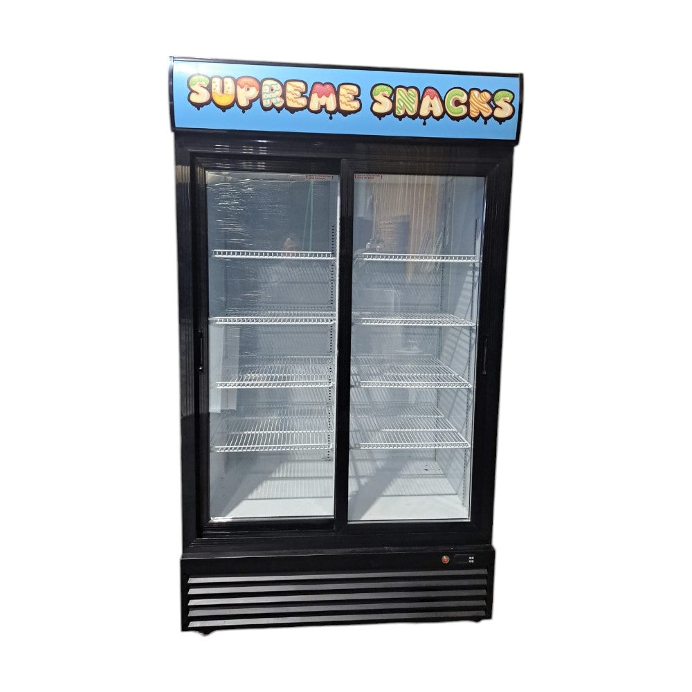 EFI SS-P1150WA-B Double Glass Door Refrigerator