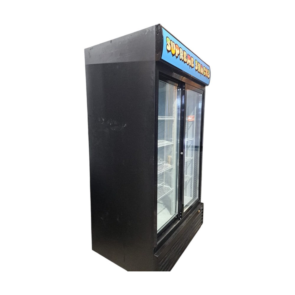 EFI SS-P1150WA-B Double Glass Door Refrigerator