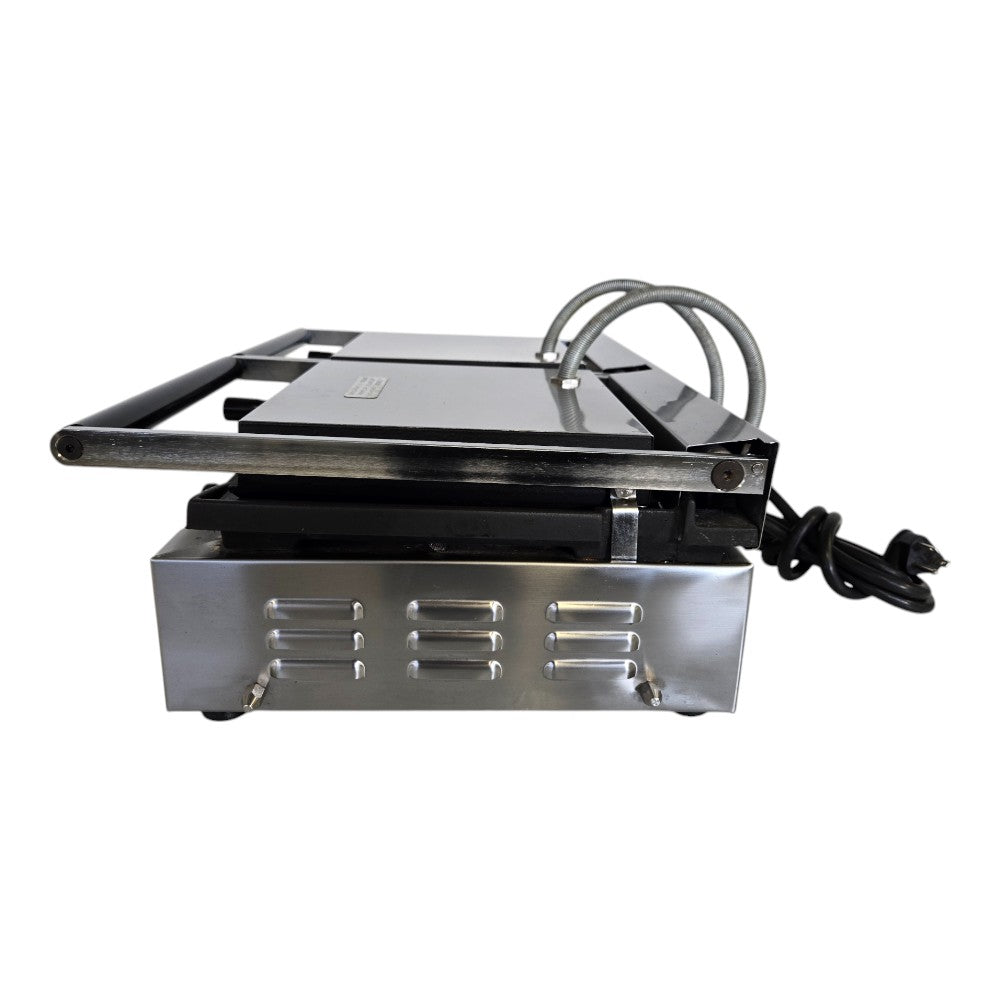 Eurodib Panini Grill, double, ribbed top