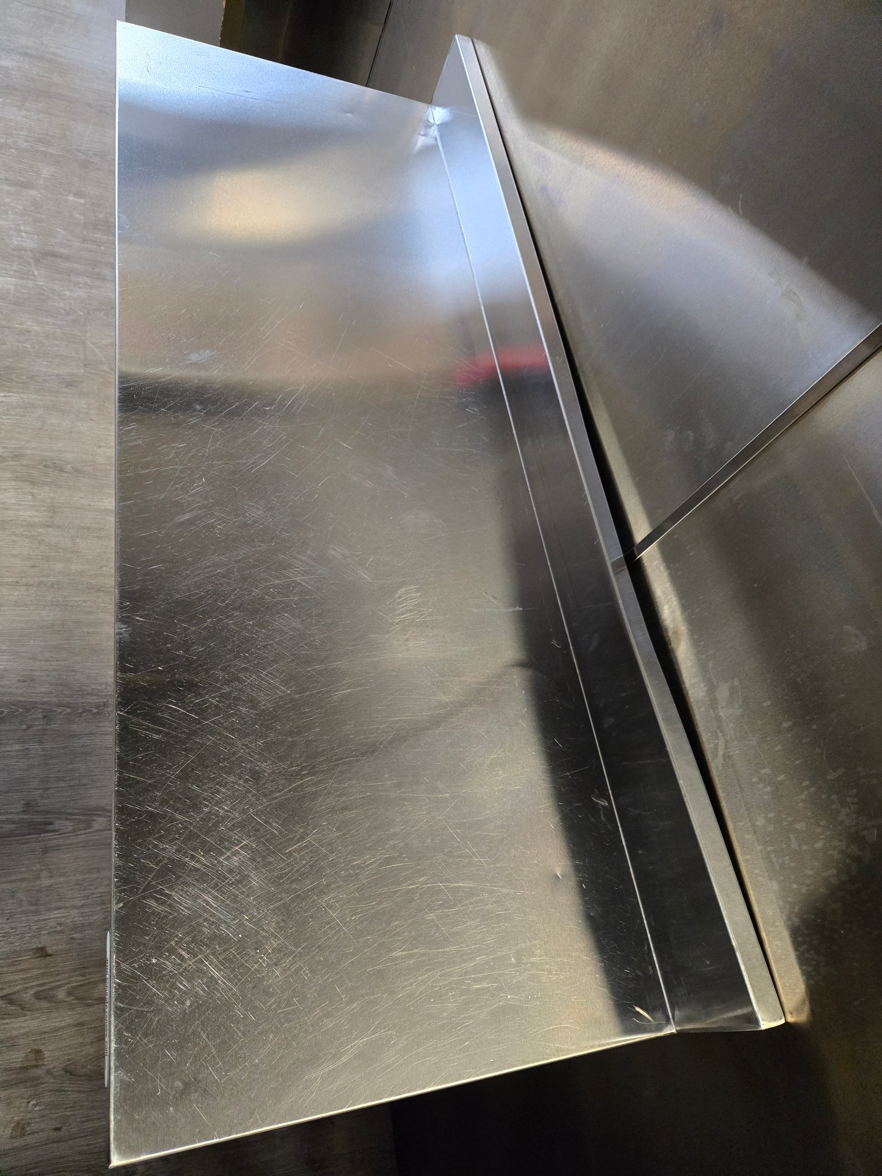 Thumbnail - EFI T1848 Stainless Steel 18x 48in Work Table with Backsplash