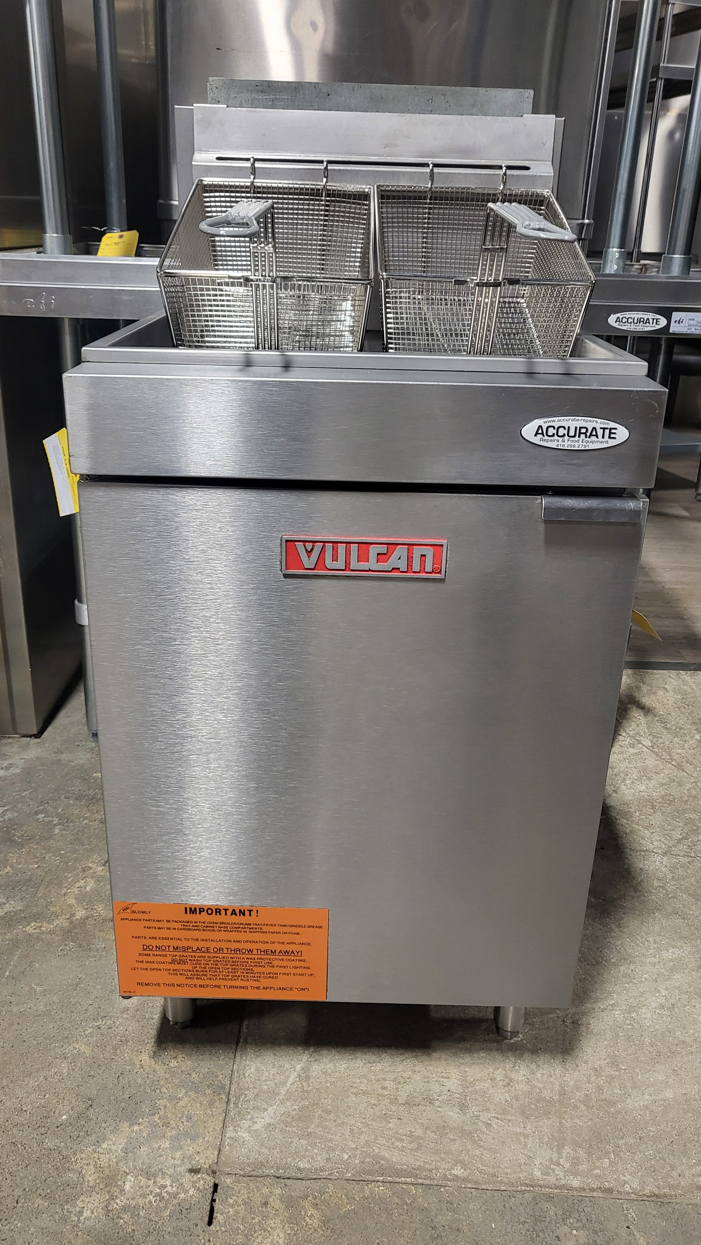 Vulcan LG500 Gas Fryer