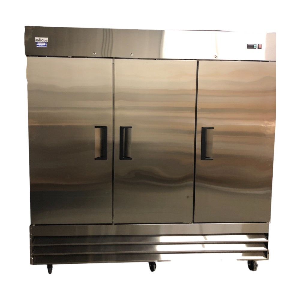 iBeeCool iBC-RF3 Triple Door Reach-In Freezer