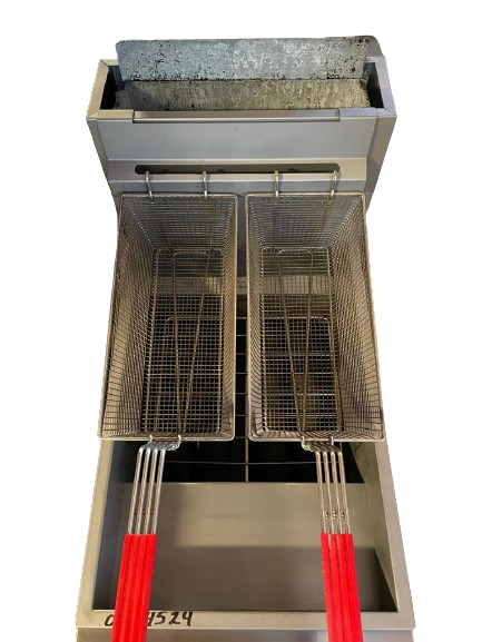 Vulcan LG400-1 50 Lb Floor Tube Fired Natural Gas Fryer