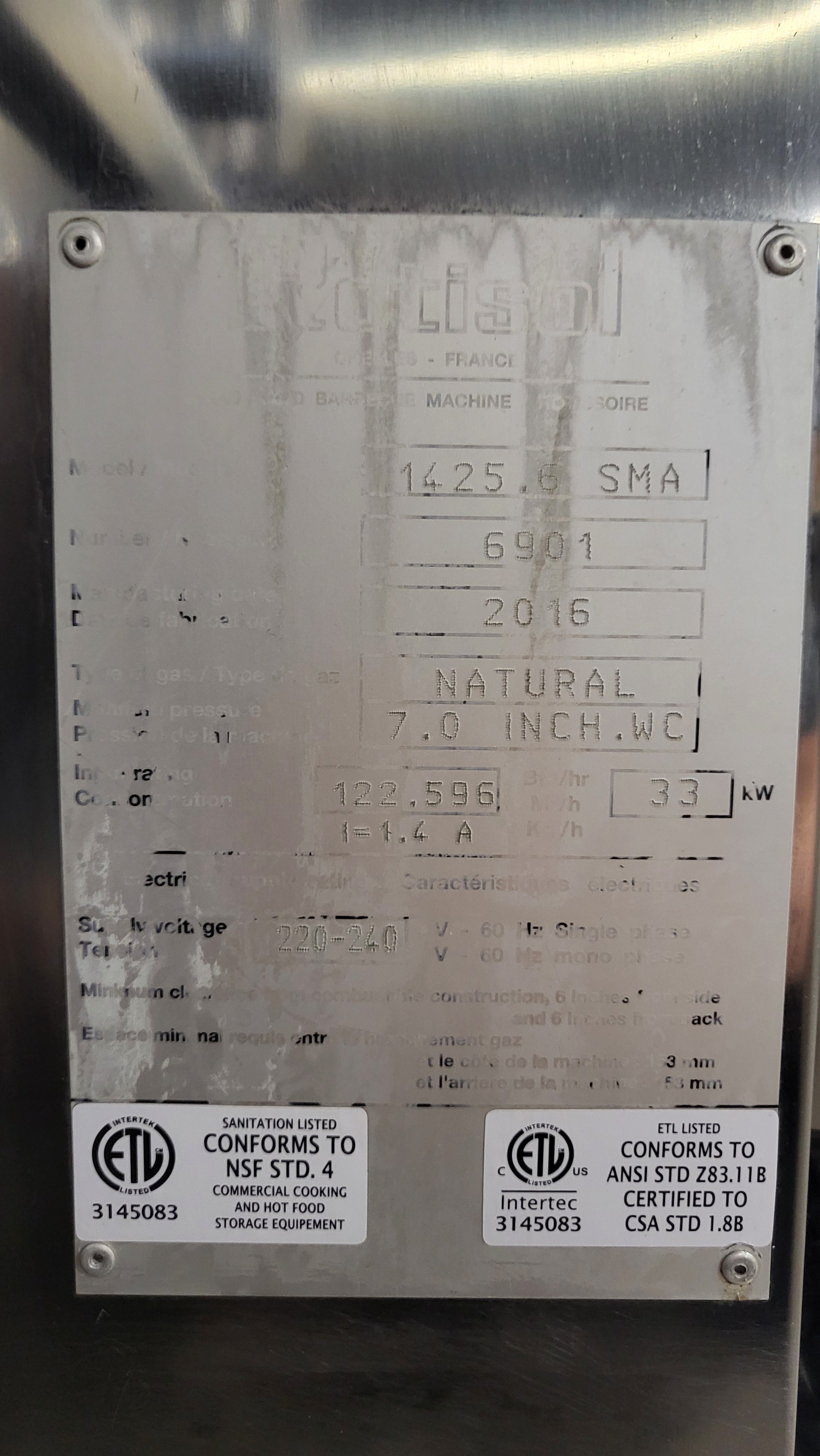 Rotisol 1425.6SMA Rotisserie Oven