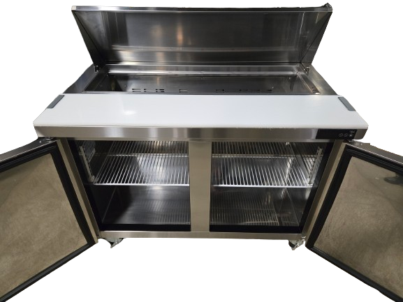 Thumbnail - Kool-It KST-48-2 Refrigerated Sandwich Prep Table