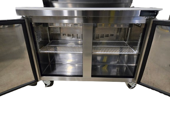 Thumbnail - Kool-It KST-48-2 Refrigerated Sandwich Prep Table