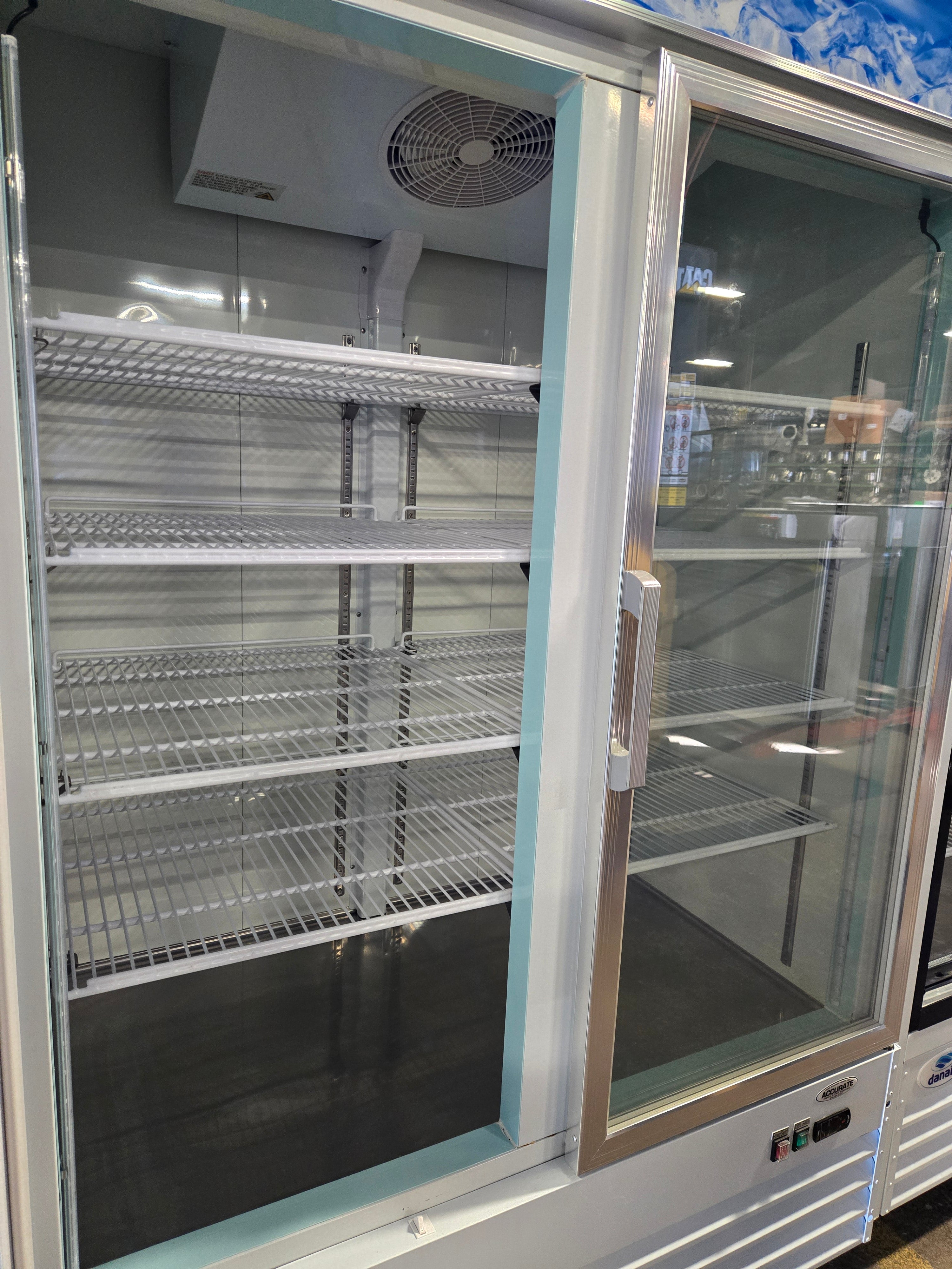 Thumbnail - Danair NRG2GDF-54-HC Glass Door Freezer