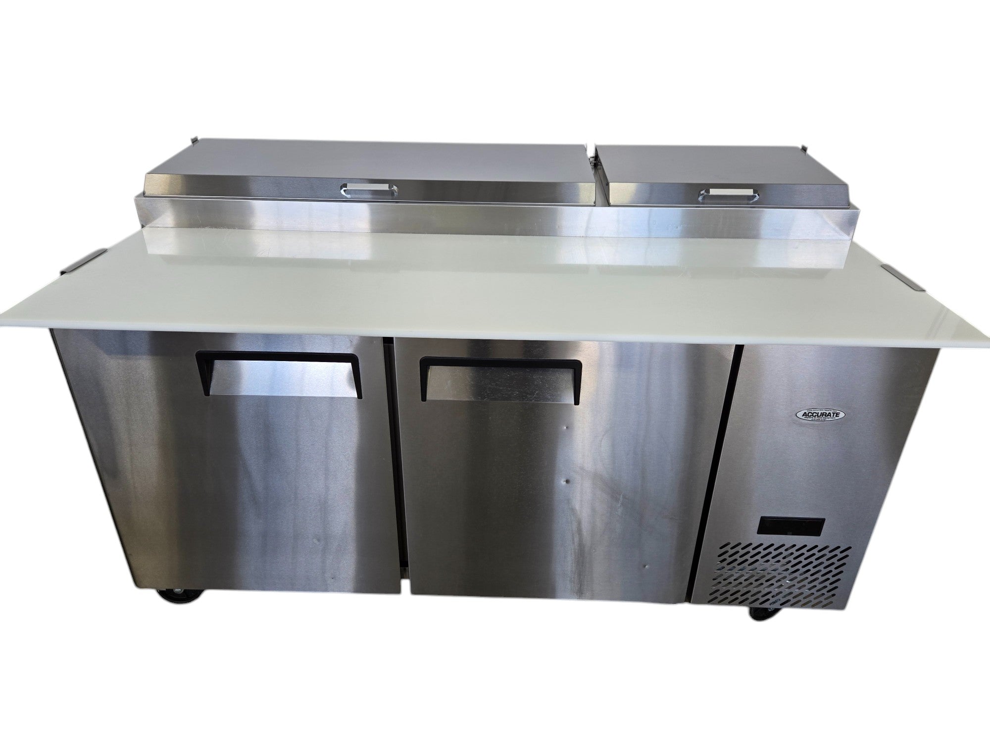 Atosa MPF8202GR Pizza Prep Table Refrigerator