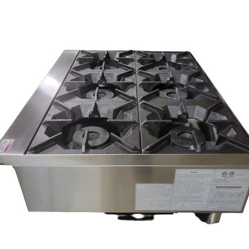 Thumbnail - Atosa ACHP-6-LP 6-Burner Heavy Duty Countertop Range