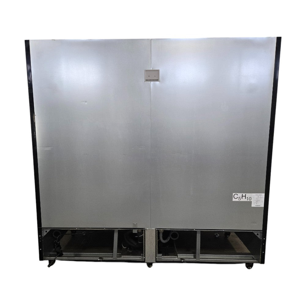 EFI C3-82GDVC Three Glass Door Refrigerator Merchandiser