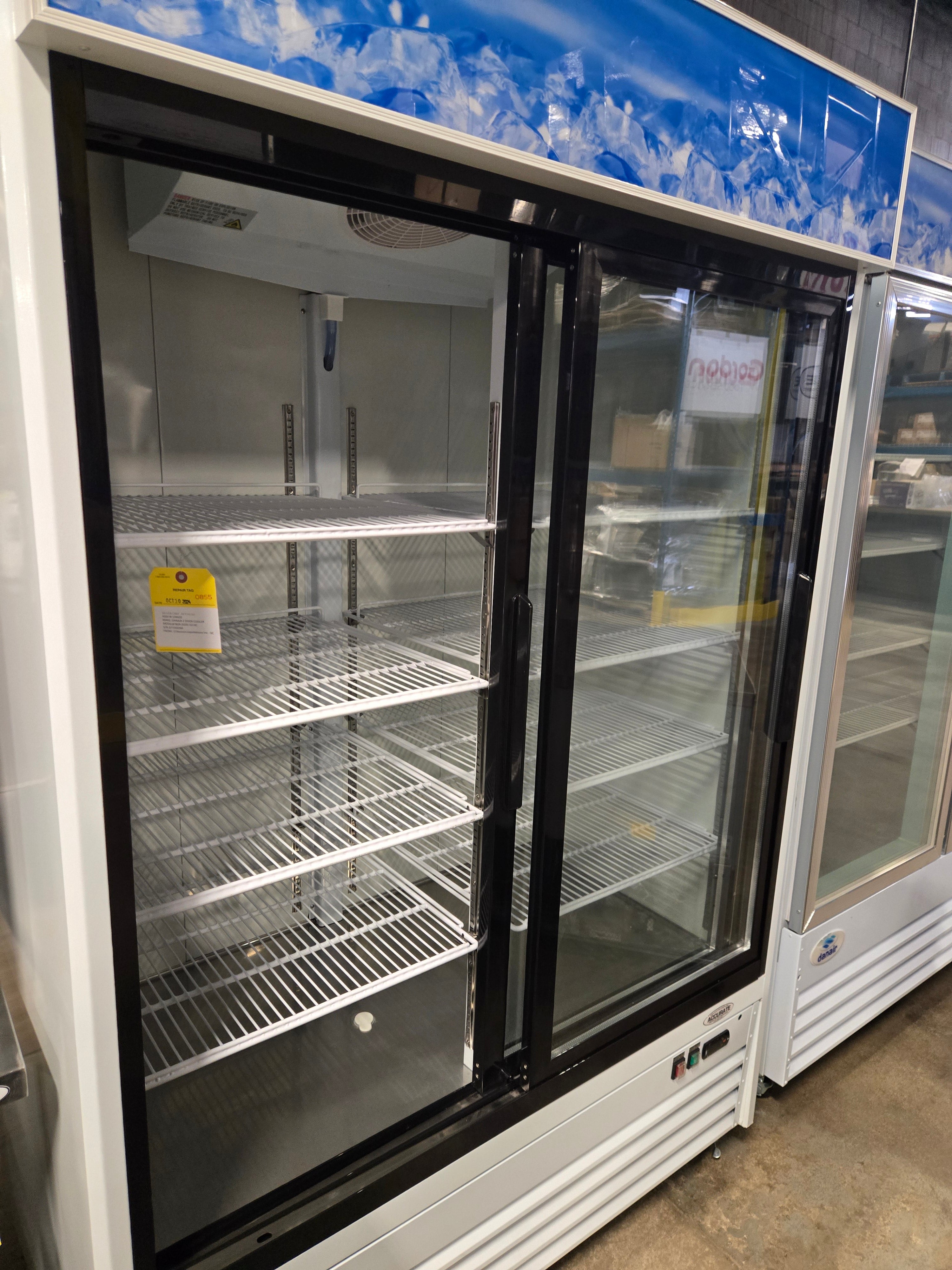 Thumbnail - Danair NRG-2-GDC-53-HC Glass Door Refrigerator