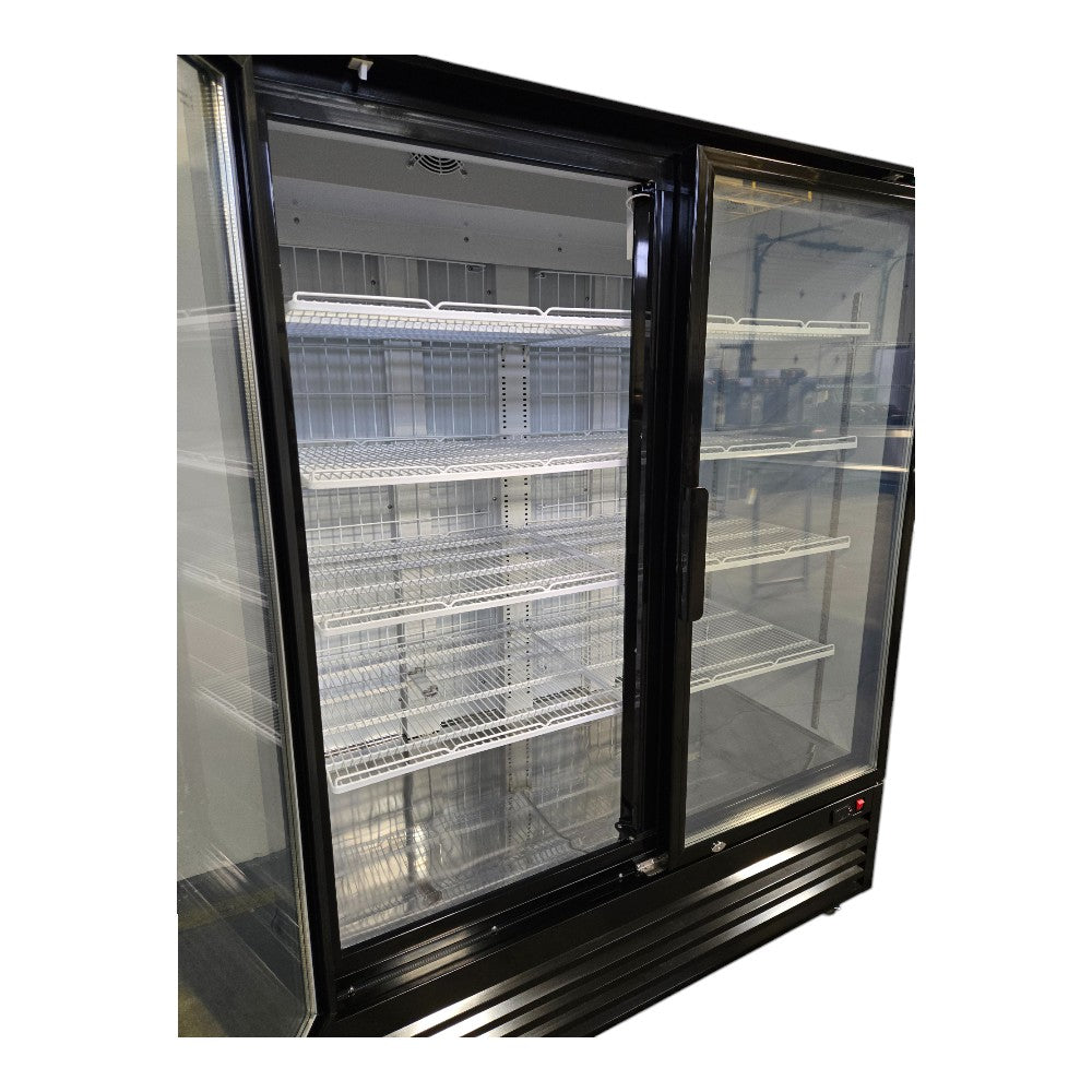 New Air NGF-122-H Double Glass Door Freezer Merchandiser