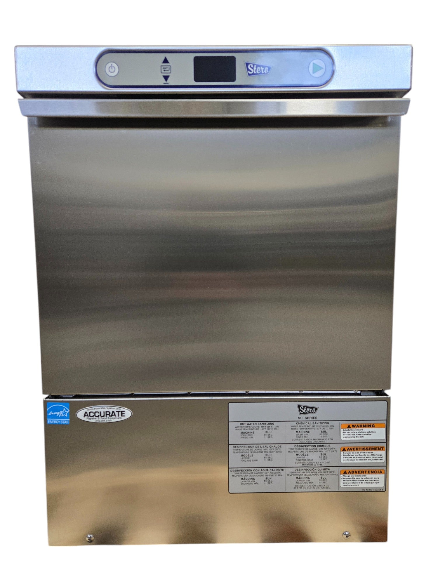 Stero SUH-1 Dishwasher, Undercounter