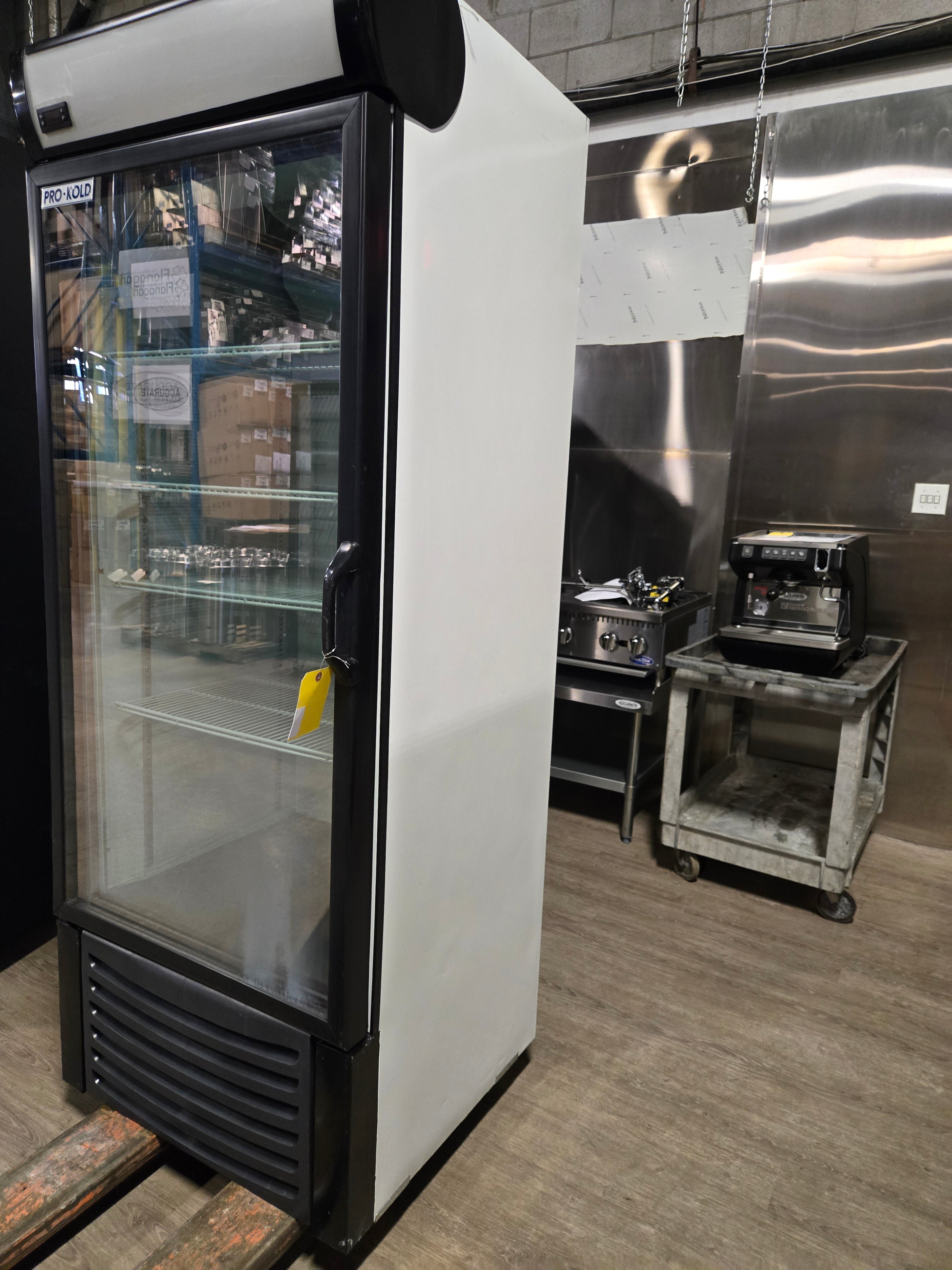 Thumbnail - PRO KOLD DURF 16W 30 inch Single Glass Door Display Freezer CV16-ULH