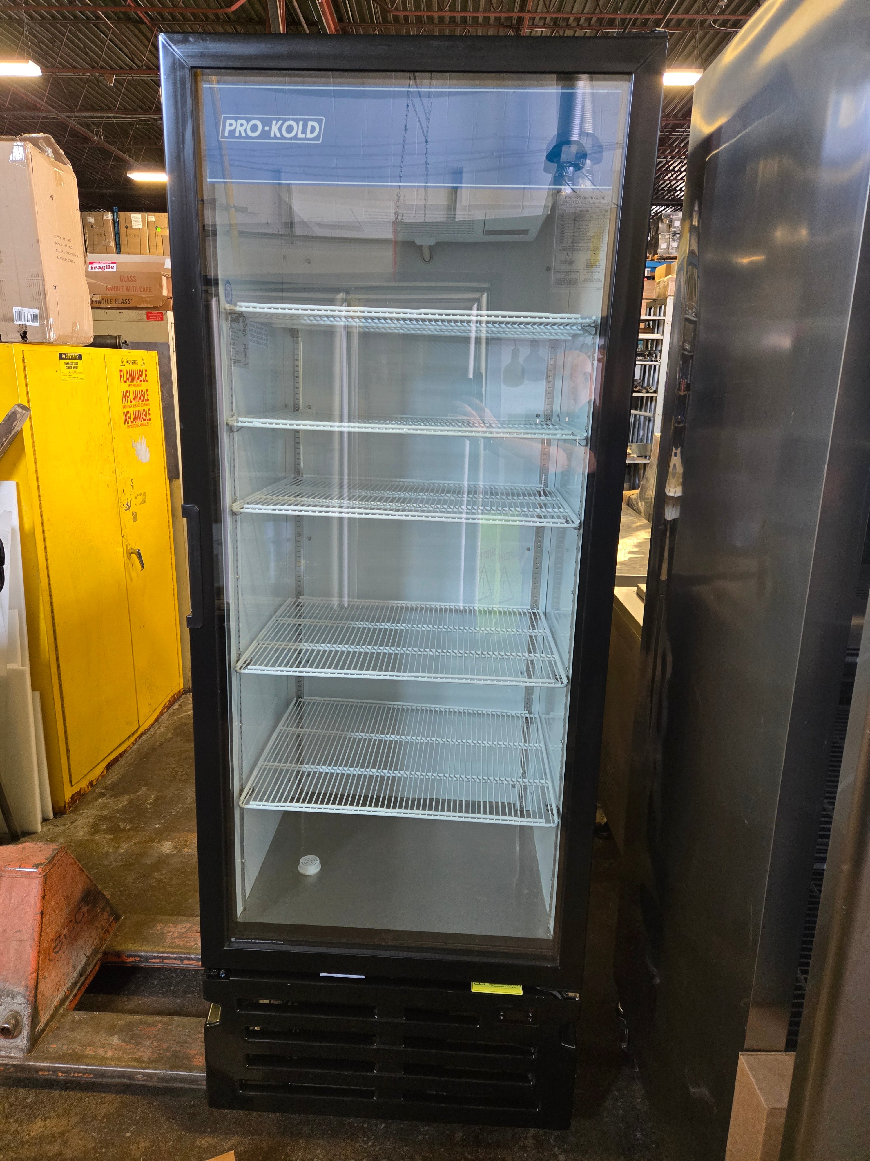 Pro-Kold VC-23 Single Glass Door Merchandiser Cooler